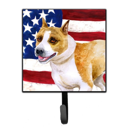 Carolines Treasures American Staffordshire Patriotic Leash or Key Holder BB9644SH4